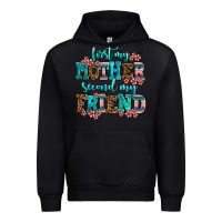 Black first my mother second my friend Urban Hoodie - AdoDesignShop