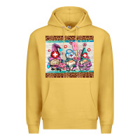 Antique Gold nurse gnomes Premium Hoodie - AdoDesignShop