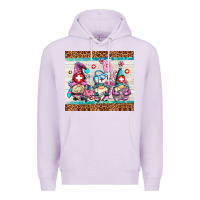 Lilac nurse gnomes Premium Hoodie - AdoDesignShop