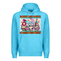 Ocean Blue nurse gnomes Premium Hoodie - AdoDesignShop