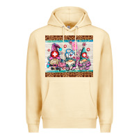 Pina Colada nurse gnomes Premium Hoodie - AdoDesignShop