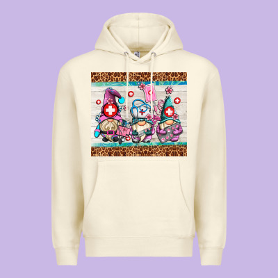Nurse Gnomes Premium Hoodie Designed By Adodesignshop