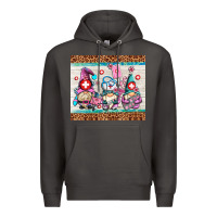 Smoke nurse gnomes Premium Hoodie - AdoDesignShop