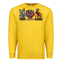 Lemon peace love rodeo Premium Sweatshirt - Zillion Design Studio