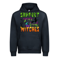 Navy support your local witches Urban Hoodie - BundleAndBundleShop