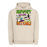Pigment French Oak support your local witches Urban Hoodie - BundleAndBundleShop