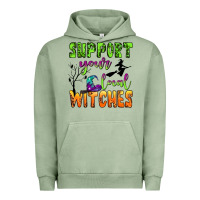 Pigment Oil Green support your local witches Urban Hoodie - BundleAndBundleShop