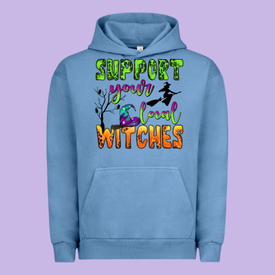 Support Your Local Witches Urban Hoodie Designed By Bundleandbundleshop