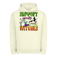 Pigment Pistachio support your local witches Urban Hoodie - BundleAndBundleShop