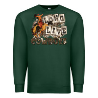 Sports Green long live cowboys Premium Sweatshirt - Zillion Design Studio
