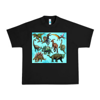Black dinosaurs tumbler Urban Heavy Tee - Artiststas