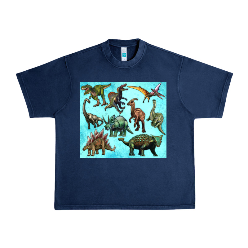 Dinosaurs Tumbler Urban Heavy Tee by Artiststas | Teevron
