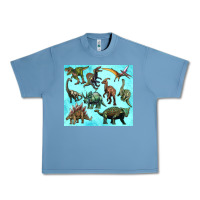 Pebble Blue dinosaurs tumbler Urban Heavy Tee - Artiststas
