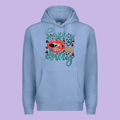 Sassy But Classy Premium Hoodie Designed By Jahusdesignshop