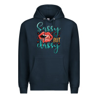 Navy sassy but classy Premium Hoodie - JahusDesignShop