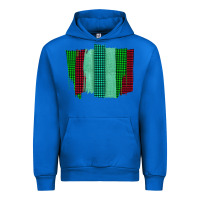 Cobalt Green Red Western Farm Life Brush Stroke Urban Hoodie - Bettercallsaul