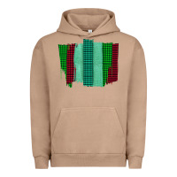 Pigment Burro Green Red Western Farm Life Brush Stroke Urban Hoodie - Bettercallsaul