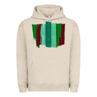 Pigment French Oak Green Red Western Farm Life Brush Stroke Urban Hoodie - Bettercallsaul