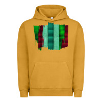 Pigment Peanut Butter Green Red Western Farm Life Brush Stroke Urban Hoodie - Bettercallsaul