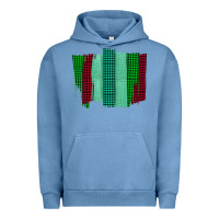 Pigment Pebble Blue Green Red Western Farm Life Brush Stroke Urban Hoodie - Bettercallsaul