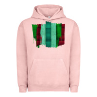 Pigment Salmon Green Red Western Farm Life Brush Stroke Urban Hoodie - Bettercallsaul