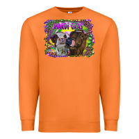 Carrot Mardi Gras Heifers Premium Sweatshirt - RanaPortraitStore