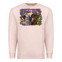 Pale Pink Mardi Gras Heifers Premium Sweatshirt - RanaPortraitStore