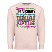 Pale Pink sorry i’m cranky i’m going through my terrible Premium Sweatshirt - texasbilliewilder