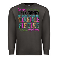 Smoke sorry i’m cranky i’m going through my terrible Premium Sweatshirt - texasbilliewilder