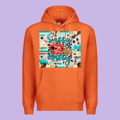 Sassy But Classy Premium Hoodie Designed By Jahusdesignshop