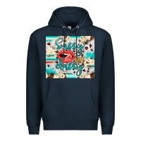 Navy sassy but classy Premium Hoodie - JahusDesignShop