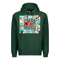 Sports Green sassy but classy Premium Hoodie - JahusDesignShop