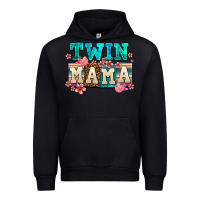Black twin mama Urban Hoodie - AdoDesignShop