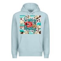 Blue Mist sassy but classy Premium Hoodie - JahusDesignShop