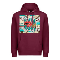 Burgundy sassy but classy Premium Hoodie - JahusDesignShop