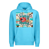 Ocean Blue sassy but classy Premium Hoodie - JahusDesignShop