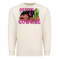 Sandshell desert cowgirl Premium Sweatshirt - Zillion Design Studio