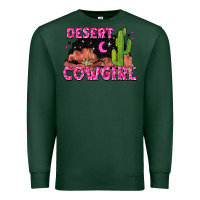 Sports Green desert cowgirl Premium Sweatshirt - Zillion Design Studio