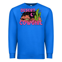 True Royal desert cowgirl Premium Sweatshirt - Zillion Design Studio