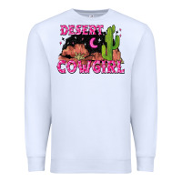 White desert cowgirl Premium Sweatshirt - Zillion Design Studio