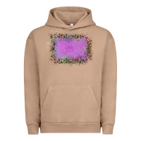 Pigment Burro Old Leopard Purple Glitter Frame Urban Hoodie - Bettercallsaul