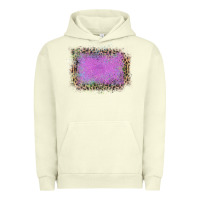 Pigment Pistachio Old Leopard Purple Glitter Frame Urban Hoodie - Bettercallsaul