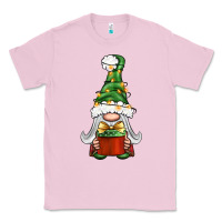 Bubblegum Pink Christmas Gnome With Gift Classic Tee - BundleAndBundleShop