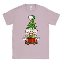 Lilac Christmas Gnome With Gift Classic Tee - BundleAndBundleShop