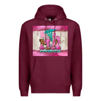 Burgundy ma Premium Hoodie - AdoDesignShop