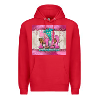 Red ma Premium Hoodie - AdoDesignShop