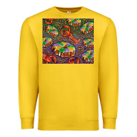 Lemon Mardi gras king cake and crawfish Premium Sweatshirt - RanaPortraitStore