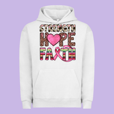 Strength Hope Faith Urban Hoodie Designed By Jahusdesignshop