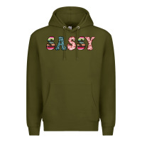 Army Green sassy Premium Hoodie - JahusDesignShop