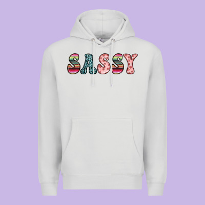 Sassy Premium Hoodie Designed By Jahusdesignshop